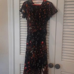 High Low Dress with Attached Shorts